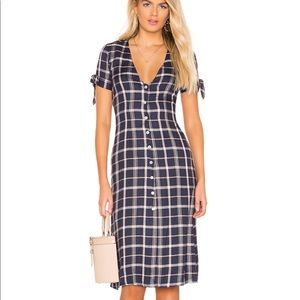 Privacy Please Midi Dress NWOT